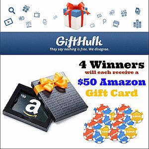 Win a $50 Amazon Gift Card: GiftHulk Giveaway